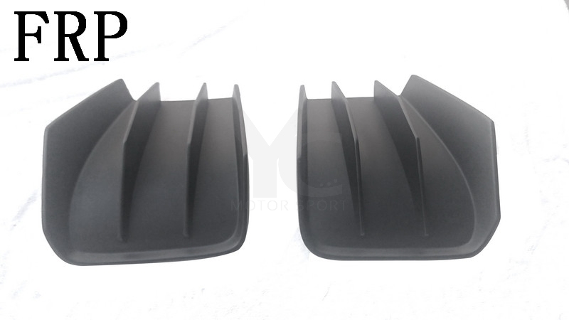 2014-2019 Chevrolet Corvette C7 Gemini Design Style Rear Diffuser