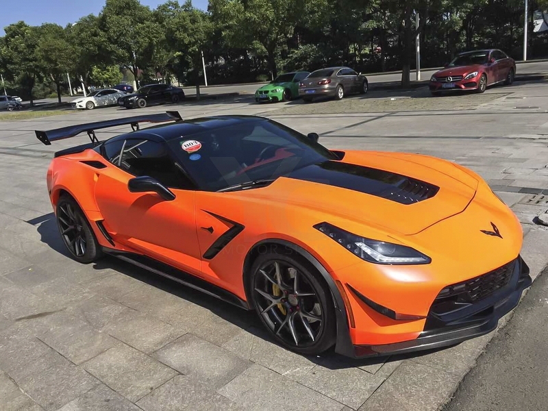 2014-2019 Chevrolet Corvette C7 Gemini Design Style Canard