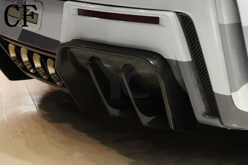 2014-2019 Chevrolet Corvette C7 Gemini Design Style Rear Diffuser