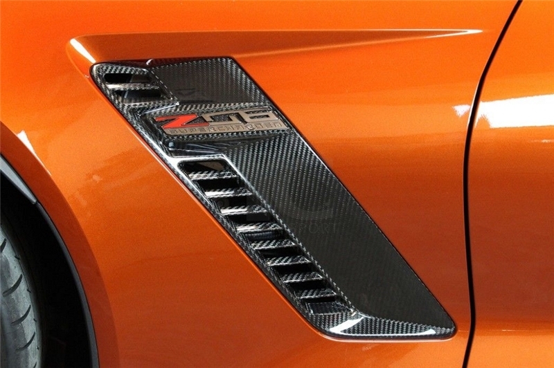 2014-2019 Chevrolet Corvette C7 Z06- Style Front Fender Vents