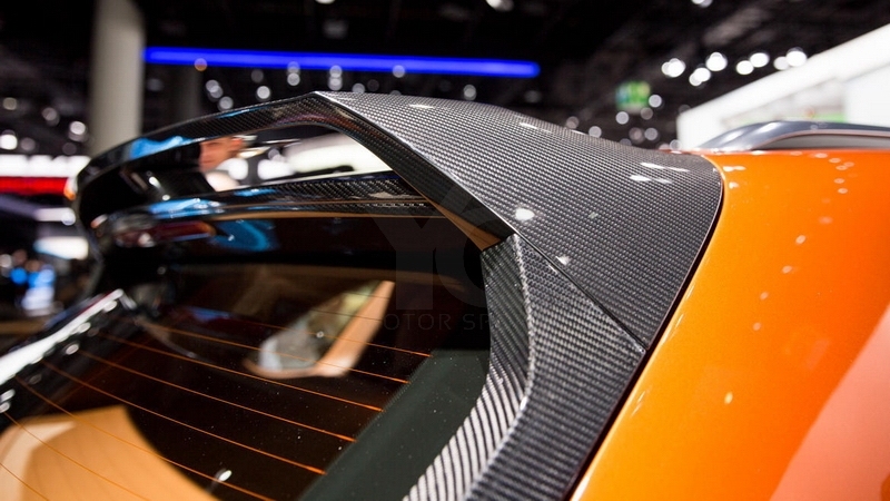 2015-2018 Bentley Bentayga Mulliner Carbon Package Style Roof Spoiler