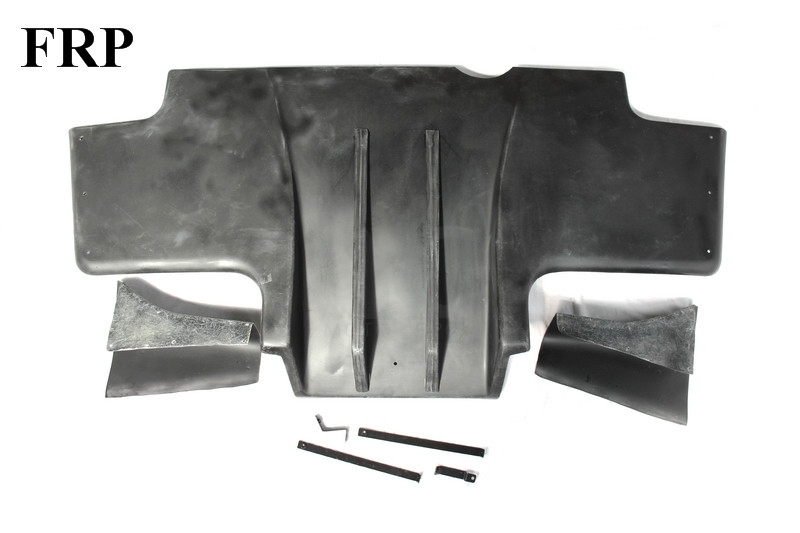 1995-1998 Nissan Skyline R33 GTR TS Type2 Style Rear Diffuser with Metal Fitting Accessories