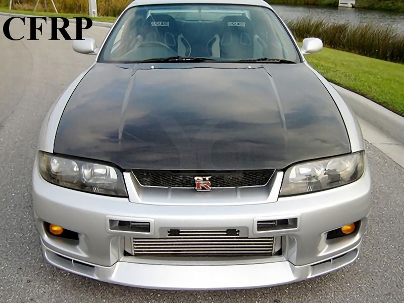 1995-1998 Nissan Skyline R33 GTR OEM Style Hood Bonnet