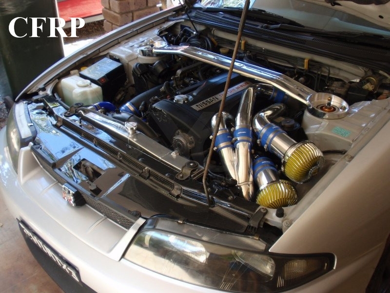 1995-1998 Nissan Skyline R33 GTR Garage Defend Style Cooling Panel