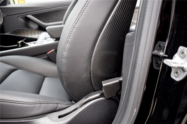 2018-2019 TESLA Model 3 OEM Style Seat Back Replacement Matte Finish
