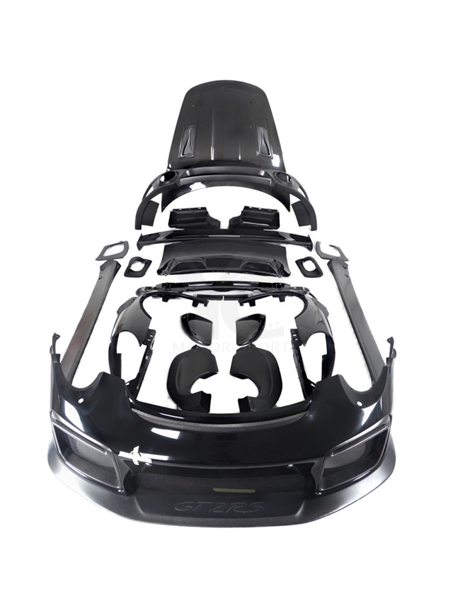 2012-2015 Porsche 911 991.1 Carrera &S GT-RS-Style Body Kit Include Hood Bumper Fender Side Skirts Vents Wing Spoiler