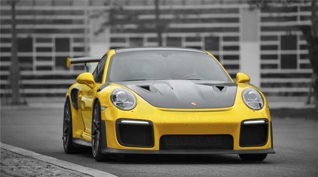 2012-2015 Porsche 911 991.1 Carrera &S GT-RS-Style Body Kit Include Hood Bumper Fender Side Skirts Vents Wing Spoiler
