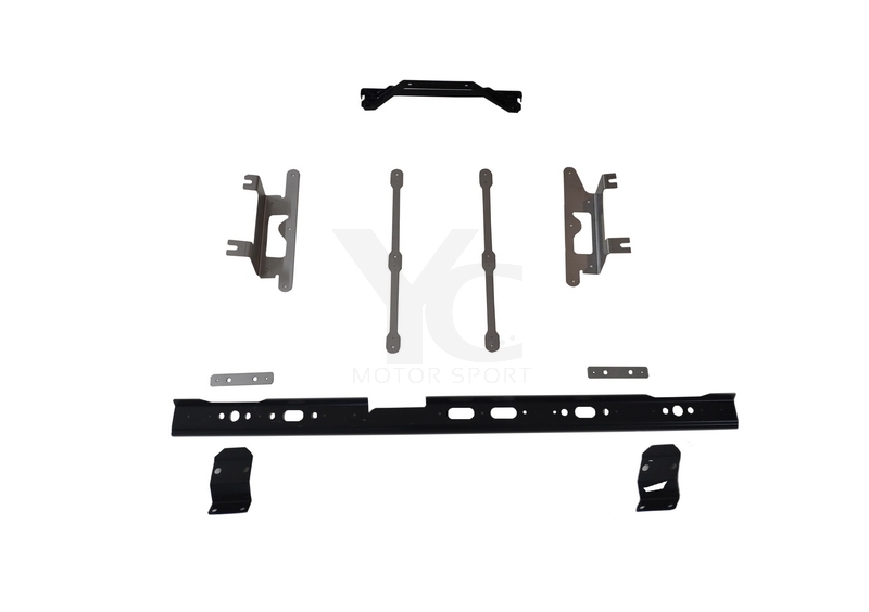 1999-2002 Nissan Skyline R34 GTR V Spec Style Rear Diffuser Stainless Steel Bracket Stay Kit