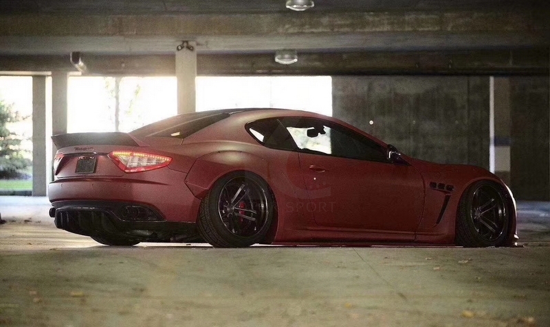 2008-2013 Maserati GranTurismo &S LB LP LW Style Wide Body Kit with DM Style Diffuser