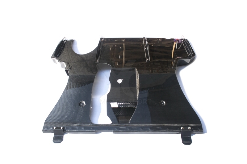 1999-2002 Nissan Skyline R34 GTR V Spec Style Rear Diffuser w/o Bracket Kit
