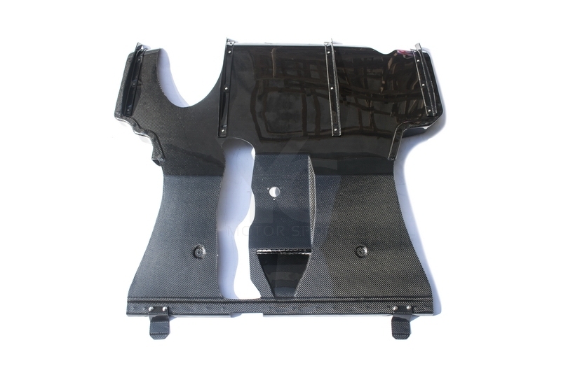 1999-2002 Nissan Skyline R34 GTR V Spec Style Rear Diffuser w/o Bracket Kit