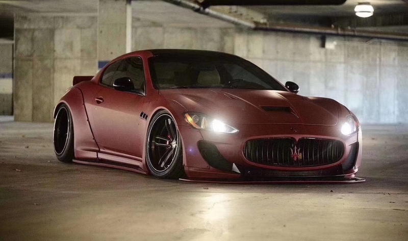 2008-2013 Maserati GranTurismo &S LB LP LW Style Wide Body Kit with DM Style Diffuser