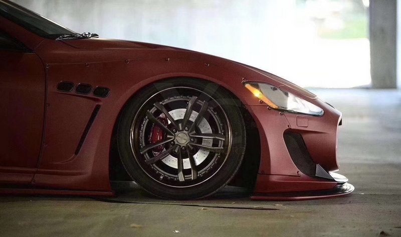 2008-2013 Maserati GranTurismo &S LB LP LW Style Wide Body Kit with DM Style Diffuser