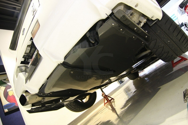 1999-2002 Nissan Skyline R34 GTR V Spec Style Rear Diffuser Stainless Steel Bracket Stay Kit
