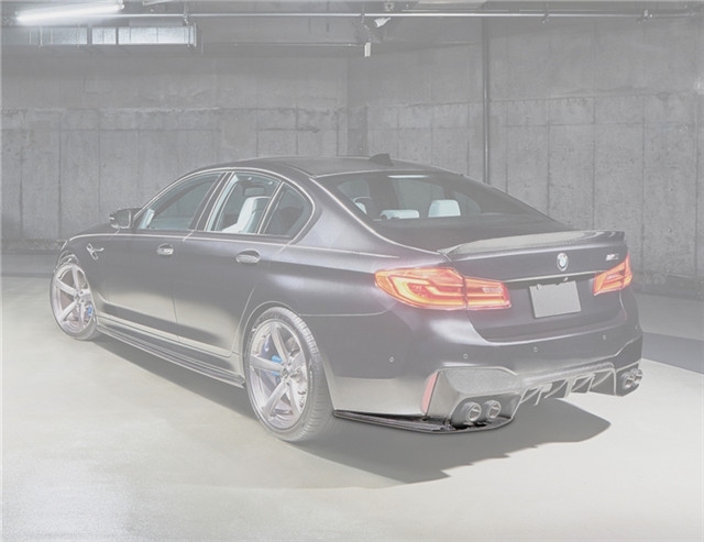 2017-2019 BMW F90 M5 3DD Style Rear Spats (Can only fit YCBMF9003S)
