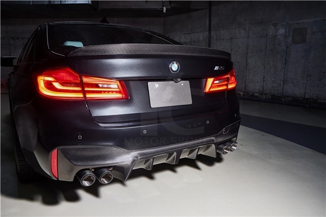 2017-2019 BMW F90 M5 3DD Style Rear Diffuser