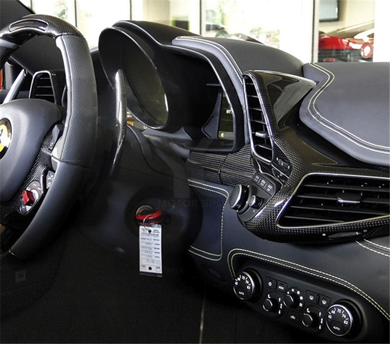 2010-2014 Ferrari F458 Italia Coupe & Spider Speciale Instrument Cluster Metter Hood Replacement