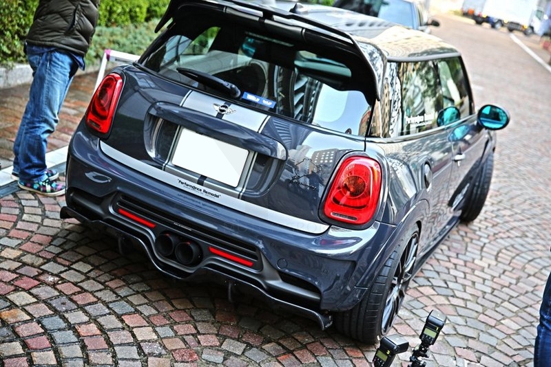 2014-2020 MINI F55 F56 Cooper S Duell AG Style Rear Diffuser