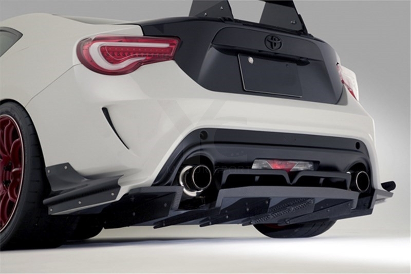2012-2018 GT86 FT86 ZN6 FR-S BRZ ZC6 VS KOUKI ASG-II Style Rear Diffuser
