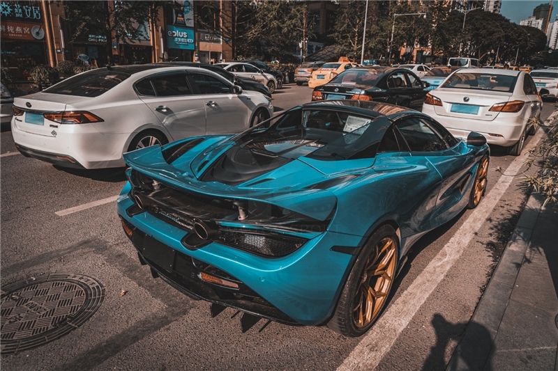 2018-2020 McLaren 720S VRS SVT Edition Style Rear Diffuser