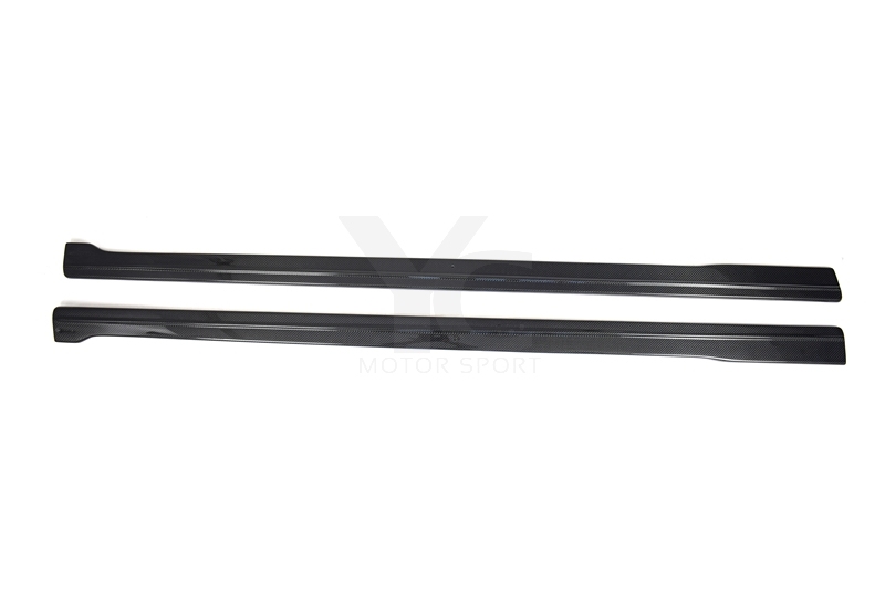 2015-2017 AUDI RS6 C7 MXT Style Side Skirts Extension Underboard Carbon Fiber