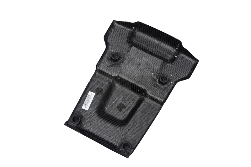 2014-2015 R8 V8 V10 Coupe & Spyder Engine Cover & Motor Shield Cover with Letters Dry Carbon Fiber