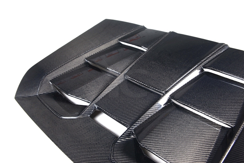 2019-2023 Lamborghini Huracan EVO Spyder & RWD Spyder OD Style Rear Engine Hood Dry Carbon Fiber