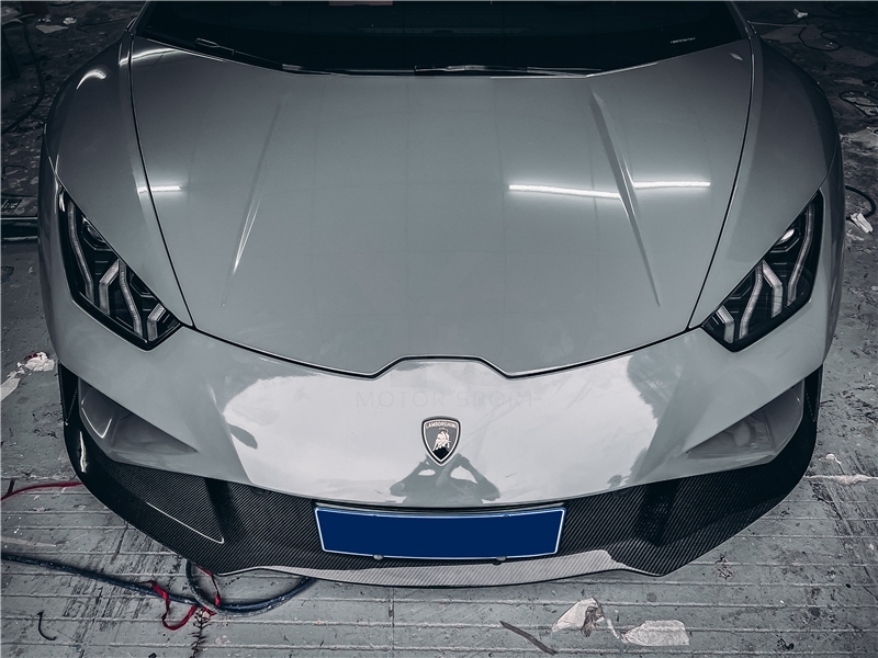 2020-2023 Lamborghini Huracan EVO RWD & Spyder OD Style Front Lip Dry Carbon Fiber
