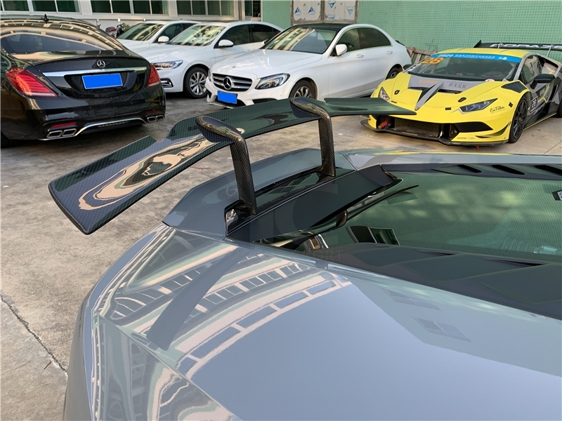 2019-2023 Lamborghini Huracan EVO & RWD & Spyder NVT Style Rear GT Wing Dry Carbon Fiber
