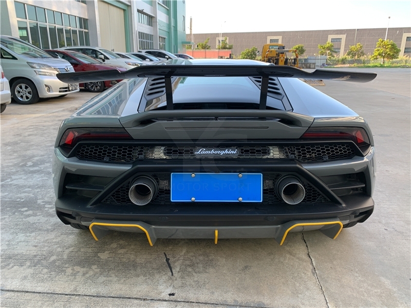 2019-2023 Lamborghini Huracan EVO & RWD & Spyder NVT Style Rear GT Wing Dry Carbon Fiber