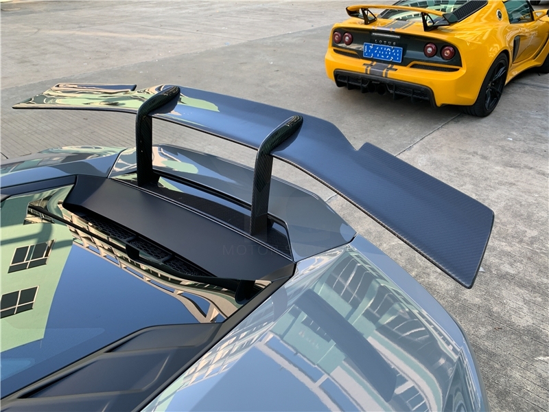 2019-2023 Lamborghini Huracan EVO & RWD & Spyder NVT Style Rear GT Wing Dry Carbon Fiber