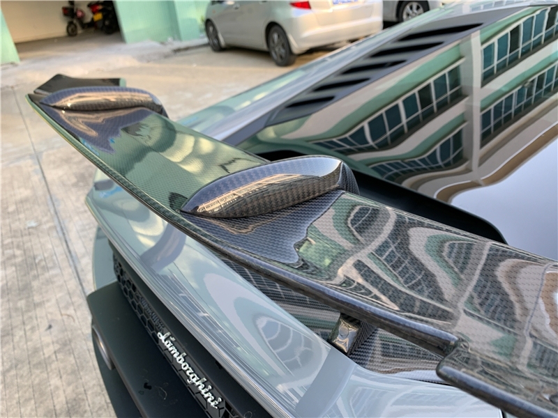 2019-2023 Lamborghini Huracan EVO & RWD & Spyder NVT Style Rear GT Wing Dry Carbon Fiber