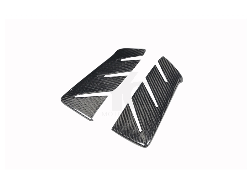 2020-2023 Lamborghini Huracan EVO RWD & Spyder NVT Style Front Bumper Side Vents Dry Carbon Fiber