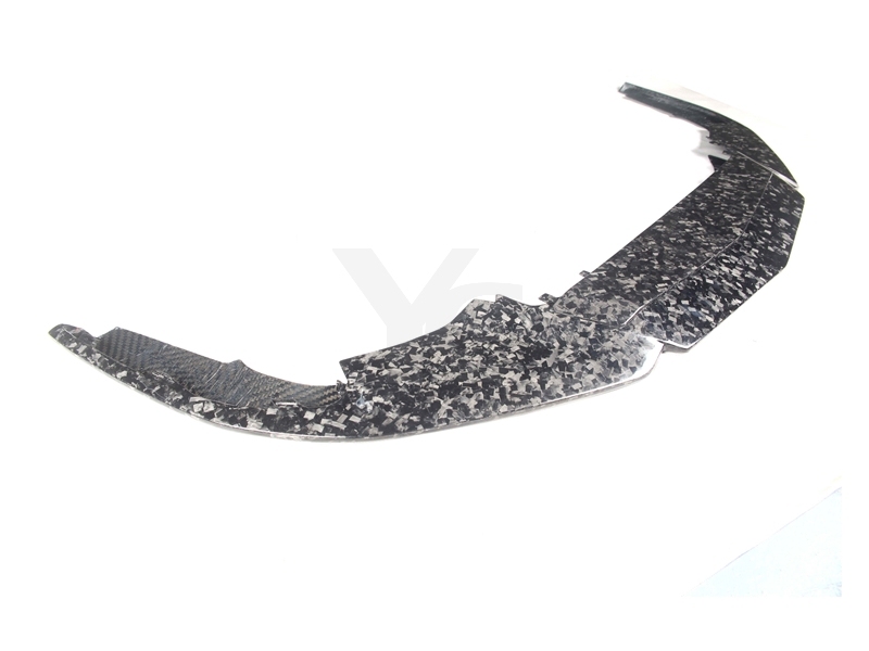 2020-2023 Lamborghini Huracan EVO RWD & Spyder NVT Style Front Lip Forged Carbon Golden Sand Weave