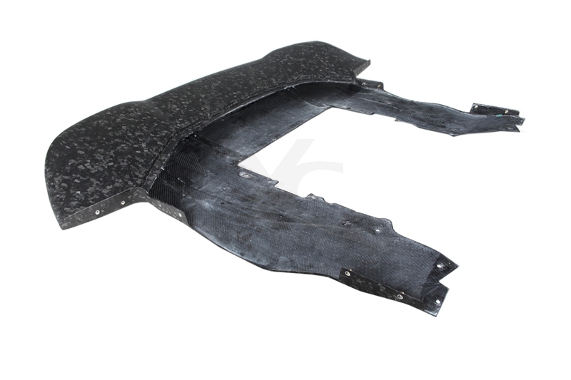 2017-2021 McLaren 720S Coupe & Spider OEM Style Rear Diffuser Dry Carbon Fiber Forged Carbon
