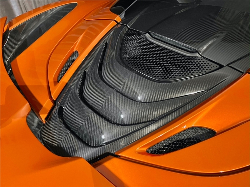 2017-2021 McLaren 720S Spider OEM Style Engine Cover Dry Carbon Fiber