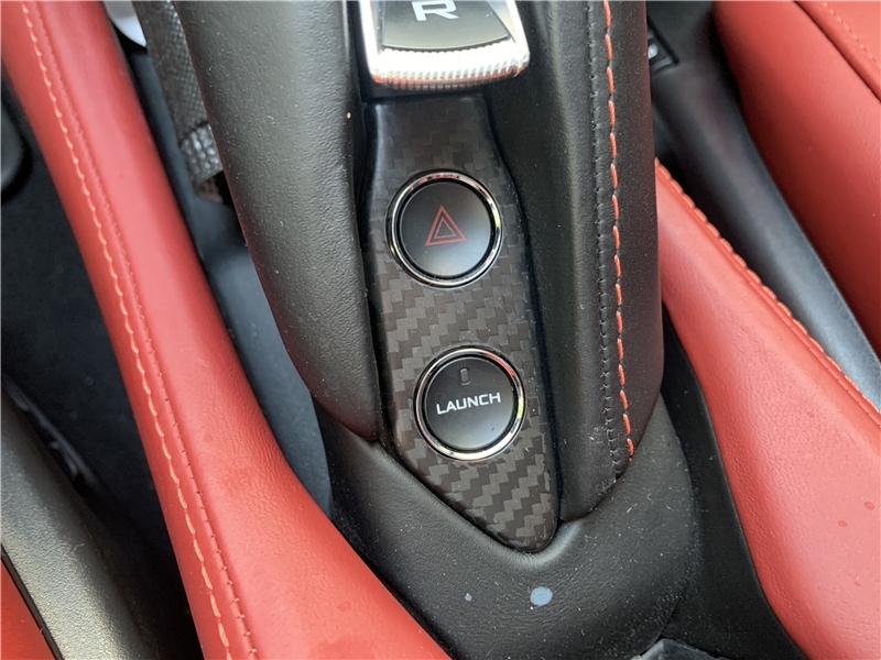 2017-2021 McLaren 720S Coupe & Spider OEM Monitor & Control Panel Replacement 3PCS Dry Carbon Fiber