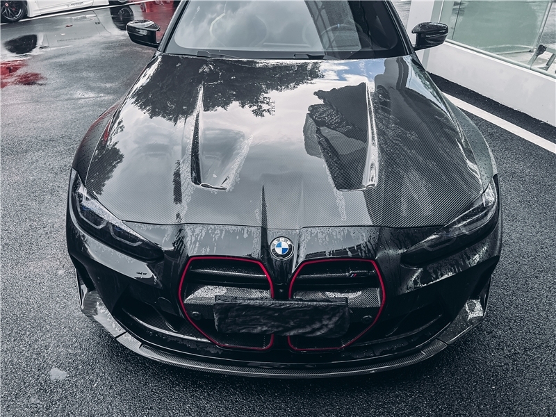 2021-2023 BMW G80 M3 G82 M4 CSL Style Front Lip Dry Carbon Fiber