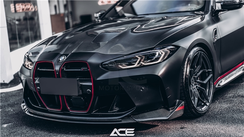 2021-2023 BMW G80 M3 G82 M4 CSL Style Front Lip Dry Carbon Fiber