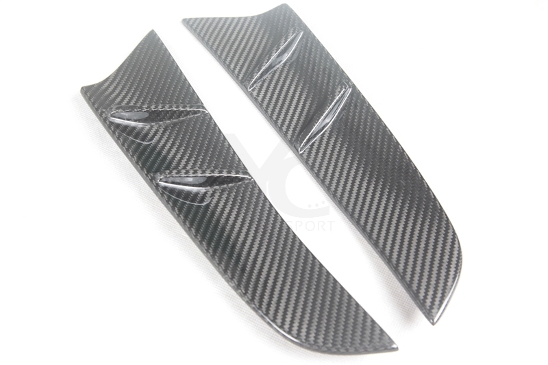 2021-2023 BMW G82 M4 CSL Style Front Fender Vents Garnish Dry Carbon Fiber