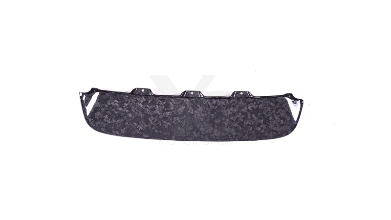 2017-2020 Ferrari 812 Superfast Rear Bonnet Lower Insert Replacement Dry Carbon Fiber Forged Carbon