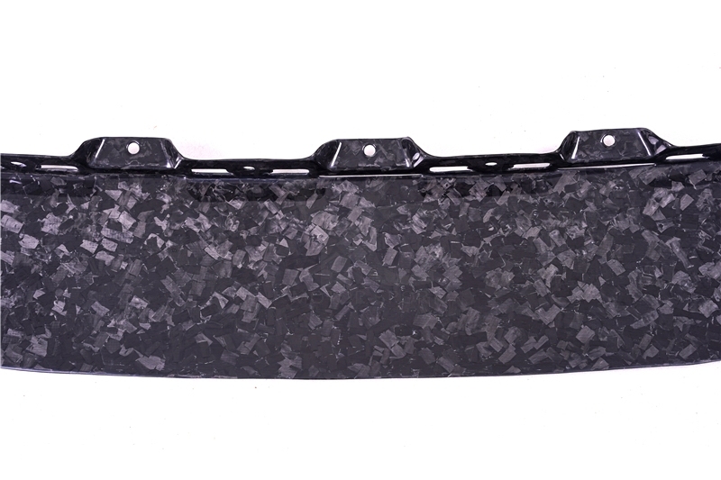 2017-2020 Ferrari 812 Superfast Rear Bonnet Lower Insert Replacement Dry Carbon Fiber Forged Carbon