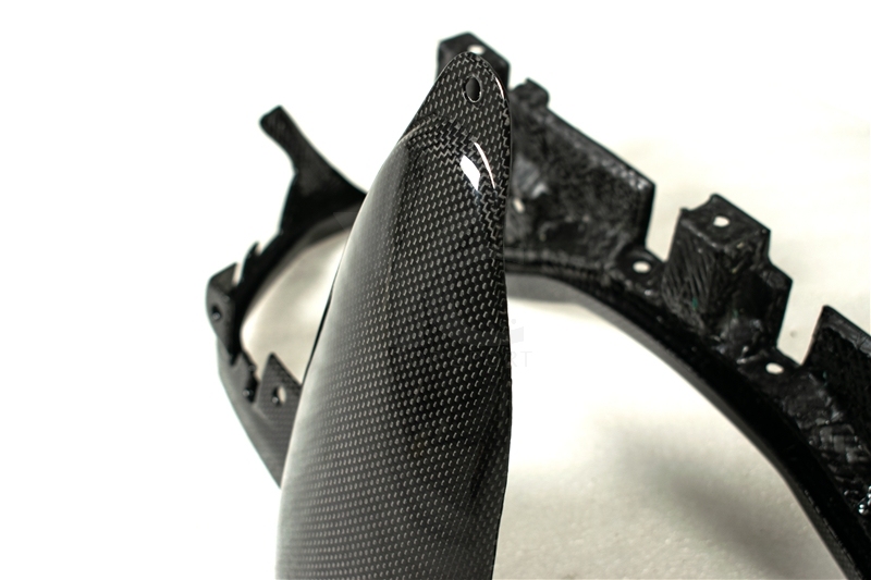 2010-2014 Ferrari F458 Italia Coupe & Spider Speciale Instrument Cluster Metter Hood Replacement Dry Carbon Fiber