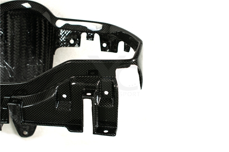 2010-2014 Ferrari F458 Italia Coupe & Spider Speciale Instrument Cluster Metter Hood Replacement Dry Carbon Fiber