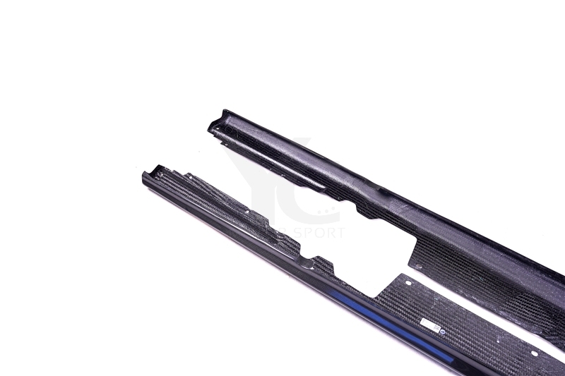 2017-2020 Ferrari 812 Superfast OEM Style Side Skirt Underboard Dry Carbon Fiber