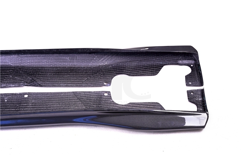 2017-2020 Ferrari 812 Superfast OEM Style Side Skirt Underboard Dry Carbon Fiber
