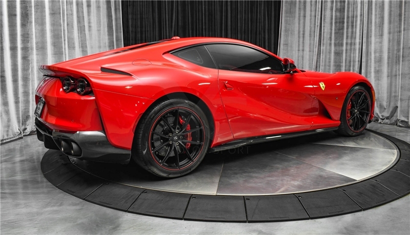 2017-2020 Ferrari 812 Superfast OEM Style Side Skirt Underboard Dry Carbon Fiber