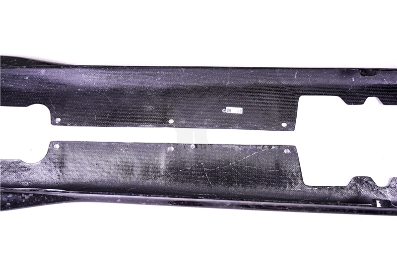 2017-2020 Ferrari 812 Superfast OEM Style Side Skirt Underboard Dry Carbon Fiber Forged Carbon