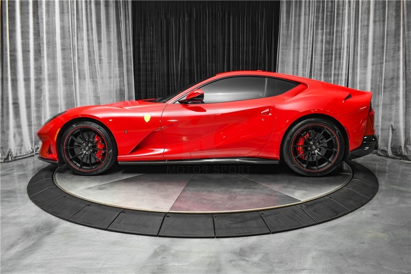 2017-2020 Ferrari 812 Superfast OEM Style Side Skirt Underboard Dry Carbon Fiber