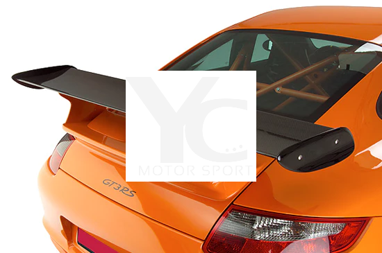 2004-2012 Porsche 911 997 Carrera GT3-RS-Style Rear Spoiler Carbon Fiber Spoiler with FRP Base